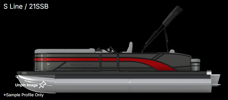 2026 Bennington 21S Swingback - COMING SOON